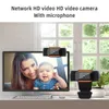 Webcams Webcam 1080p Full HD USB Web Camera с микрофоном USB Plug and Play Video Call Web Cam для компьютерного компьютера.