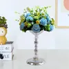 Vase 2pcs/lot Gold for Wedding Centerpieces .metal Vase Small Tableセンターピースフラワースタンダホームフローラル装飾記念日