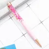 Chic Student Oil Pen Multifunctional Portable Lightweight Hanging Clip Flower Oil Pen Student Ballpoint Pen Drawing