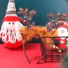 LED Christmas Rolder Opasek renifery światła opaska Luminous Flush Hair Hoop Kostium imprezowy
