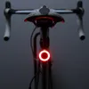 Fiets achterlicht multi -verlichting modi modellen USB lading LED Bike Light Flash Tail Achterlichten voor weg MTB Bike SeatPost