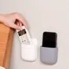 GONGES Uso doméstico para telefone celular controle remoto plug storage banheiro banheiro montado na parede caixa de escova de dentes atacado