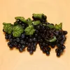 Dekorative Blumen 50 Bündel künstlicher schwarzer Trauben gefälschter Obst Haus Haus Küche Party Hochzeitsdekoration Pofral