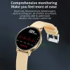 Cases 2023 New ECG+PPG Bluetooth Call Smart Watch Women men Waterproof Sports Fitness Tracker Multifunction Ladies Smartwatch Men+Box