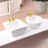 1:12 House Doll House in miniatura lavabo in ceramica lavandino del lavandino del bagno Accessori mobili per mobili fpr bambola decorazione per bambole per bambini finta giocattolo giocattolo giocattolo