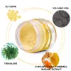 Masque d'argile de curcuma purifiant le nettoyage en profondeur masque de boue du visage