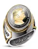 Personalità della moda Two tono US US Trump Statue Anelli commemorativi per uomini Coin High Jewelry Party Party Punk Gioielli Regalo Acces1933524