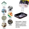 Epoxy Resin ABC Glue Liquid Super Glue Instant Strong Bond Leather Wood Rubber Metal Glass ABS Adhesive DIY Tools TSLM1