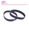 1pcs 2GT 닫힌 고무 타이밍 벨트 피치 2mm 폭 6mm 10mm 피치 길이 228 232 240 244 252 260 264 268 278 280 284 288-320mm