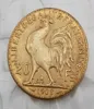 France 20 Francs 1908 Rooster Gold Copy Coin Shippi Brass Craft Ornaments replica coins home decoration accessories2349548