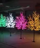 LED Artificial Cherry Blossom Tree Light Christmas Light 1248pcs LED -glödlampor 2m65ft Höjd 110220VAC Rainprocess Outdoor Use 9233353