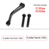 1pcs Mountain Bike disc brake Converter Ultralight Bracket IS PM AB to PM A Disc Brake Mount Adapter for 140 160 180 203mm Rotor