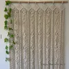 Tapestries Macrame Curtain For Window Door Doorway Handmade Custom Size Art Decor Farmhouse Gift - Without Rod