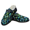 Casual Shoes INSTANTARTS Tropical Cactus Print Green Women Fashion Design Flat Loafers Men Slip On Summer Breathable Boat Footwear Work