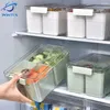 Butelki do przechowywania lodówki Organizator Organizator owoców jajka lodówka pojemnik na lodówkę żywność Świeżo spiżarnia