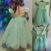 Été bébé fille princesse robes pour les enfants en bascule