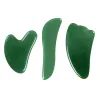 Jade Stone Gua Sha Board Masaż twarzy Naturalny gwakowy masażer skrobaczowy dla ciała twarzy