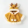 Animaux Jacket Baby Veste de bébé 2022 Automne Baby Girls Mabinet Cabinet à capuche chaude Doues de Noël Princesse Princesse Toddler Girl Vêtements