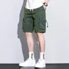 Mäns shorts 2024 Sommarlast för män Multi-Pocket Sport andas hiphop Streetwear Bermuda Sweatpants Gym Short