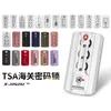 TSA 007 TSA002 Customs Lock Bagage Compartiment Code Lock Accessories Buckle Trolley Case Travel Case vervangende vergrendeling