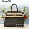 Leather Bk Designer Bags 2024 Director Master Platinum Bag Togo Calf Black Gold Silver Buckle Stock