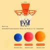 Diameter 242218cm Silent High Density Foam Sports Ball Indoor Mute Basketball Soft Elastic Children Toy Games 240409