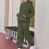 Women's Two Piece Pants Womens 2 Outfits Sweatsuit Oversized Sweatshirt Lounge Sets Baggy Sweatpants Fall Fashion With Pockets