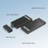 エンクロージャーMaiwo MSATA SSDからUSB 3.0アダプターケース30x30mm 51x30mmミニSATAドライブ（ケーブル不要）2TB容量、5Gbps帯域幅