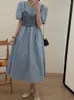 Vestidos de trabajo Ezgaga Set de dos piezas Mujeres Puffes de manga corta Boqueo Floral Camis Camis Carry Toques de moda Vintage Suits Vintage Fashion