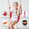 Kids Weave Swing Hammock for Autism ADHD ADD Therapy Cuddle Up Sensory Child Therapy Elastic Parcel Steady Seat Swing Chairtoy