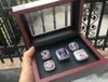 Hoogwaardige World Series Baseball Team S Ship Ring With Wooden Box Sport Souvenir Fan Men Gift8894855