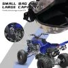 For Yamaha Raptor 700 Fender Bag PVC Reflective Strip Water-resistant Zipper Warning Tag Board Storage Small Bag ATV NICECNC