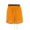 Diseñador Shorts para hombres Rhude Shorts Hombres Quinto Shorts Men Sets Pantalones de chándal sueltos y cómodos Sea popular nuevo diseñador Shorts de verano pantalones cortos de gimnasio 03