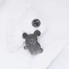 Hanreshe Cute White Mouse Science Spettame medica adorabile Chimica Labola laboraio intamello Pins Distinturazione di gioielli per Doctor Nurse