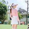 Осенняя зимняя женская рубашка гольф носить с длинным рукавом топ -теннисные рубашки поло