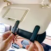 Car Sun Visor Storage Box Bag Brille Sonnenbrille Hülle Halter für Abarth Punto 500 Tipo Palio Doeblo Panda Accessoires 240327