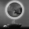 60 -сантиметровый круглый умный отель. Декорирование декоративного зеркала 3 Регулируемая подсветка со светодиодным зеркалом для ванной комнаты