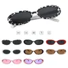 Lunettes de soleil Lunes de soleil de petit cadre polarisés ovales pour les femmes Fashion Shades Eyewear