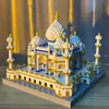 Doubuilt строительные блоки Всемирно известные здания серии серии Taj Mahal Diy собрали игрушки для игрушек коллекционирование