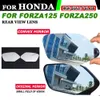 Dla Honda Forza 125 250 NSS Forza125 Forza250 2023 Lustra wsteczne lusterka soczewki Wyprawa Pole zamienne lusterka lustra