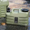 Water Bottles 3 Gallon Portable Camping Jug No Leakage Storage Tank With Spigot BPA Free For Hiking Emergency