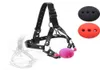 Cablaggio a cavallo silicone gag gag bdsm bondage residuo orale fissazione a bocca aperta gags cinghia del gancio fetish cosplay sexy x07286937912