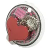 130DB Personal Alarm Attack Alarm Heart Shape Personal Security Alarm Keychain Emergency Self D efense Siren