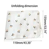 Baby-Swaddle-dekens zachte baby-quilt schattige cartoo print mousseline muslin swaddle deken pasgeborenen swaddling wrap ontvangende dekens