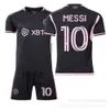 24 propriétaire de Miami Jersey MEI Taille 10 Jersey de football Home Away Major League Soccer Set for Children