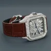 Lussuoso guardia completamente ghiacciata per uomo donna top artigianato orologi Mosang Diamond unici e costosi per il lussuoso hip hop lussuoso 86397