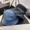 Denim Fisherman Hat Designer Letter RACKODODODINGER CAP CAPPini a secchi di lusso Spegnante Cappello casual Hat Holiday Travel Hun Shade Cappello
