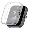 TPUスマートウォッチプロテクターケースカバーAmazfit BIP3/BIP3 Pro SmartWatch Plating Protective Shell Frame Accessoriesのカバー