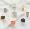 Handtag lådskåpsmöbler kökhandtag för skåp knopp dörrlådmöbler kök knopp hexagonal typ diamant