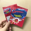 gummy förpackningspåsar surt chewy paket bär mylar tom förvaring pack väska paket gummier